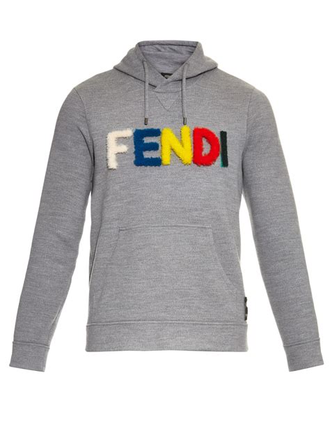 fendi jackets men|fendi men's gray pullover hoodie.